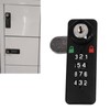 Drawer Combination Lock Flexible Adjustable Key Opening File Cabinet Password