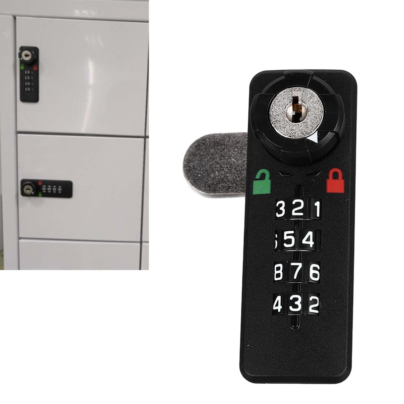 Drawer Combination Lock Flexible Adjustable Key Opening File Cabinet Password