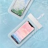 Waterproof Phone Bag for Water Activities Necklace White/ONE 10ea