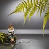 NYSCURE Resin Yard Decoration Figurine - Funny Miniature Statue for