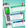Digital pH Meter with TDS and Temperature Display, LCD Screen,