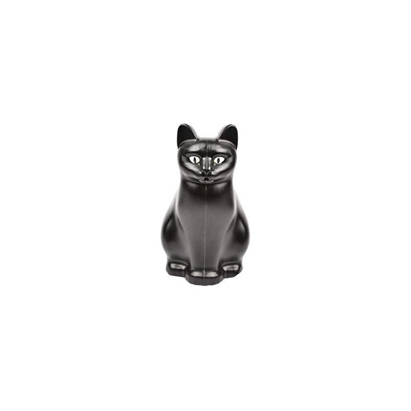 Esschert Design Cat Watering Can, Plastic, Black