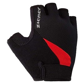 Ziener Crido junior children's bike gloves, red, xl