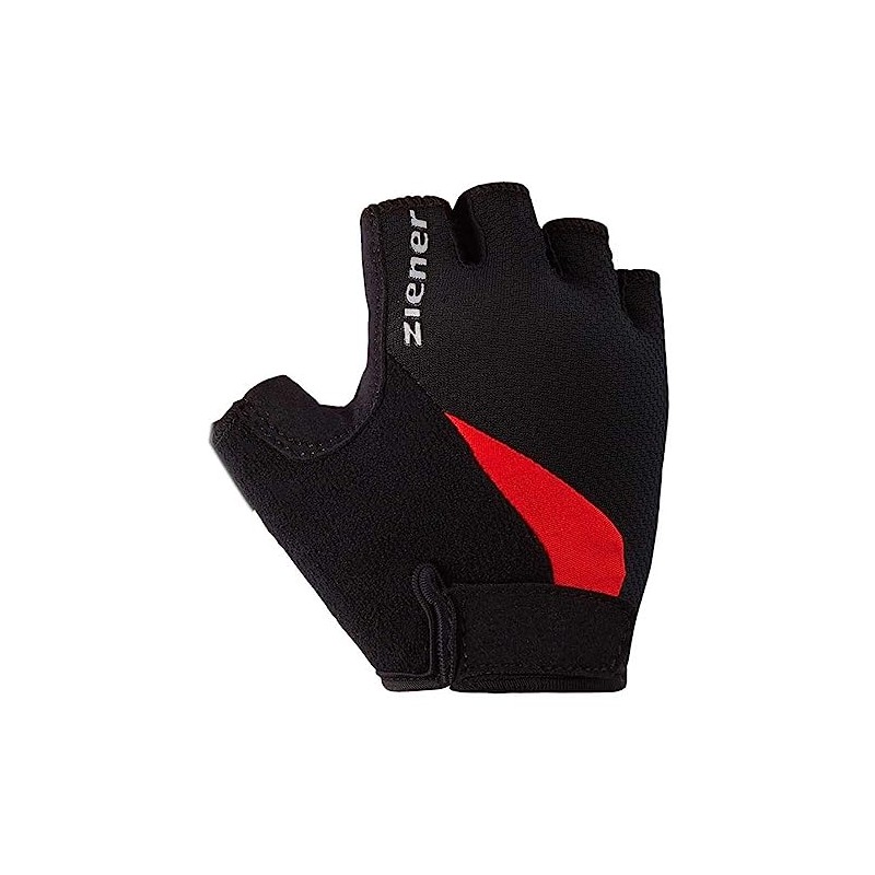Ziener Crido junior children's bike gloves, red, xl