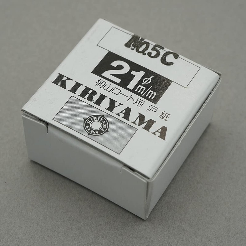 Kiriyama Roto Filter Paper, 0.8 inch (21 mm), 50 Sheets