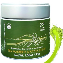 Tea Master's Organic Ceremonial Grade Matcha Green Tea Powder