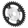 38T 104 BCD Electric Bike Chainring and Adapter Aluminum Alloy