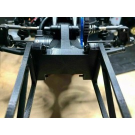 3D DR10 Pro SC10 DB10 Wheelie Bar TRAXXAS Adapter Mount No Prep RC Drag Racing NPRC