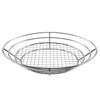 G.E.T. 4-84814 12.5" x 9.25" Stainless Steel Oval Basket with