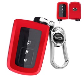 Smart Key Case, Toyota Noah (NOAH) 80 Series Voxy (VOXY) 80 Series Esquire H26.10 - New Vellfire 30 Series, New Alphard 30 Series, New Sienta (July 2015 and up), Applicable, red