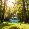 Solar Cascade Hanging Bird Bath Fountain,Solar Hanging Bird Bath Fountain,Solar