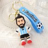 HGSHUO Football Keyring Party Bag Gifts Football Keyring Pendant World