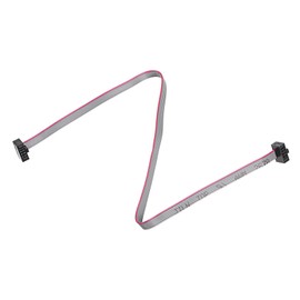 DMiotech 2 Pack Long 20CM 1.27MM Flat Ribbon Cable IDC 6 Pin Connector