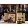 Mulberry Studios Sandra Wine Label, 2 Front and Back Labels