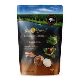The Original Golden Crunch Macadamias Cinnamon 225g