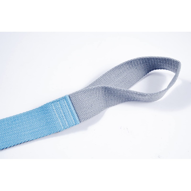 MuscleForge® Yoga Strap for Stretching, Leg Extender Yoga Strap with