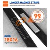 MAGZO Magnetic Screen Door Fit Door Size 72 x 80