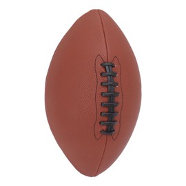 Fútbol Compuesto, Balón de Fútbol Americano, Tamaño 9, Color Marrón, Excelente Rebote, Costuras de Precisión para Exteriores para Jóvenes