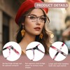JOSCHOO Reading Glasses 5 Pack Fashion Ladies Readers Spring Hinge