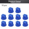 MroMax Flat Fan Spray Tip, 110 Degree Plastic Nozzle 0.3mm