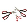Prolinemax 3 Pc Assorted Scissors Set Kitchen Scissors Mini Foldable