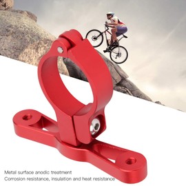 Keenso Soporte de conversión de Jaula de Botella de Bicicleta, Adaptador de Soporte de Copa Ajustable de Bicicleta de aleación de Aluminio(Rojo) Bicicletas Y Accesorios