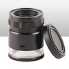 Illuminated Jewelers Loupe 6 LEDs 10X Rechargeable 28mm Field LED
