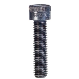 HOLO-KROME 73062 1/4"-28 x 7/8" ASTM A574 Hex Drive Black Oxide Finish Alloy Steel Socket Cap Screw - Made in The USA (Pack of 100)