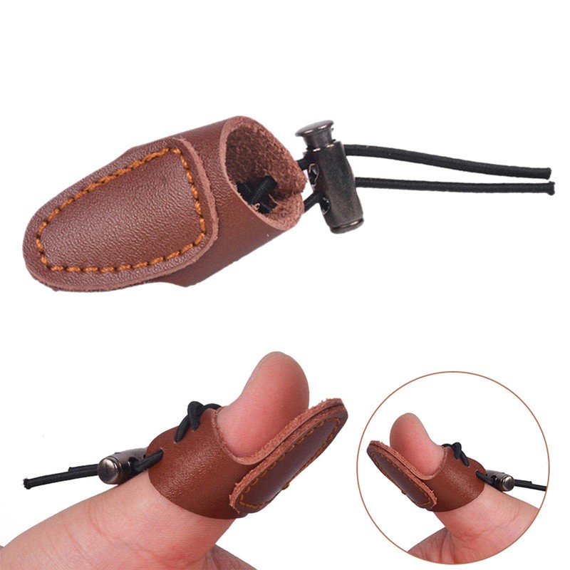 Perfeclan Soft Thumb Ring Archery Finger Guard for Reurve Bow