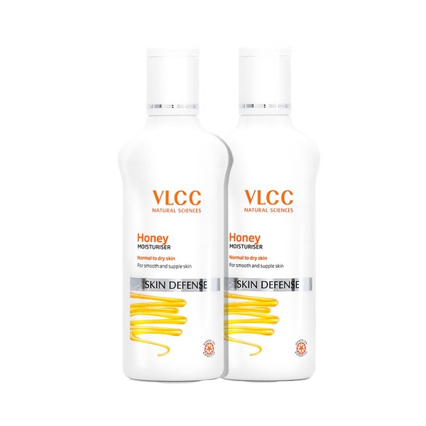 VLCC Natural Sciences Skin Defense Honey Moisturiser, 100ml (Pack of 2)