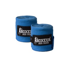 Boxeur Des Rues - Blue Boxing Bandages, Unisex, Blue, U