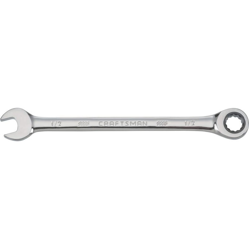 CRAFTSMAN Ratcheting Wrench, SAE, 1/2-Inch, 72-Tooth, 12-Point (CMMT42563)