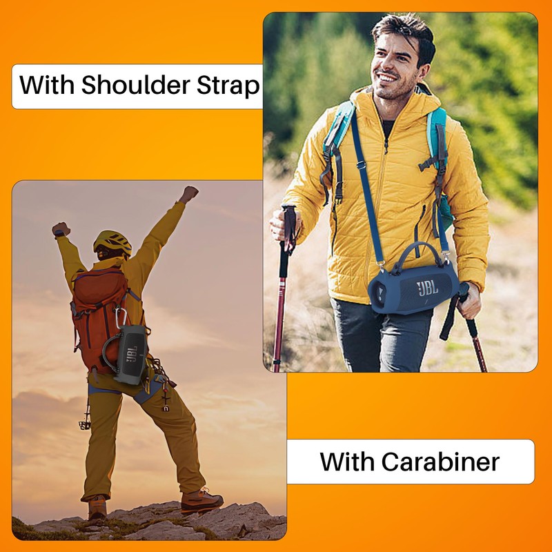 Lebakort Silicone Cover Compatible with JBL Charge 6 Portable Speaker