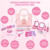 QLOVEA Pretend Makeup Kit for Girls Kids Toddlers - Initial