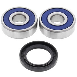 All Balls Racing Rear Wheel Bearing Kit 25-1323 Compatible with/Replacement for Honda CA175 1968-1970, CB125TT 1990, CB250 Nighthawk 1991-2008, CM185T 1978-1979, CM200T Twinstar 1980-1982