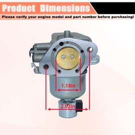 Carburetor Fits for Kohler KT725 KT730 KT735 KT740 KT745 Engines wtih Air Filter Maintenance Kit Mowers TRACTOR,Replace # 16 853 19-S, 32 853 67-S, 32 853 63-S