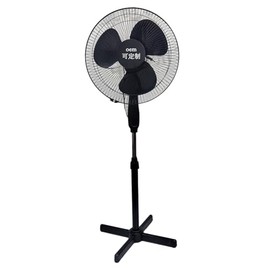 Feblomst Electric Oscillating Pedestal Fan, Stand Fan free standing, Adjustable Height Floor Fan for living room, bedroom, indoors
