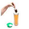 Zak! Designs Hayden Insulated Travel Tumbler for Tea, Emerald, 16.5-Ounces