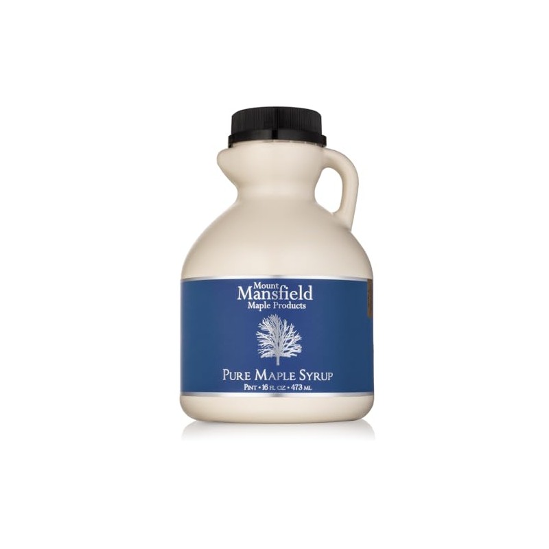 Mansfield Maple Pure Vermont Maple Syrup in Plastic Jug Grade
