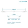 enoaudio Mogami 2534 Quad Stereo Pair (L,R) Audio Cable |
