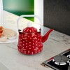DOITOOL Vintage Tea Kettle 1.1 L Enamel Tea Kettle with