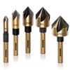 NEIKO 10218A Countersink Drill Bit Set for Wood and Metal,