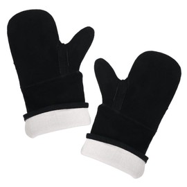 SHOWERORO Superior Heat Resistant Gloves 1 Pair Fireproof Insulated Welding Gloves for Grill Stove Oven