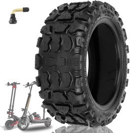 Felixstory 11 Inch 90/65-6.5 Off-Road Tire Vacuum Snow Tire Replacement for Dualtron Ultra/Dualtron Thunder/Zero 11x/ Speedual Plus Electric Scooter Rubber Tyre Thickened Anti-slip Wear-resistant