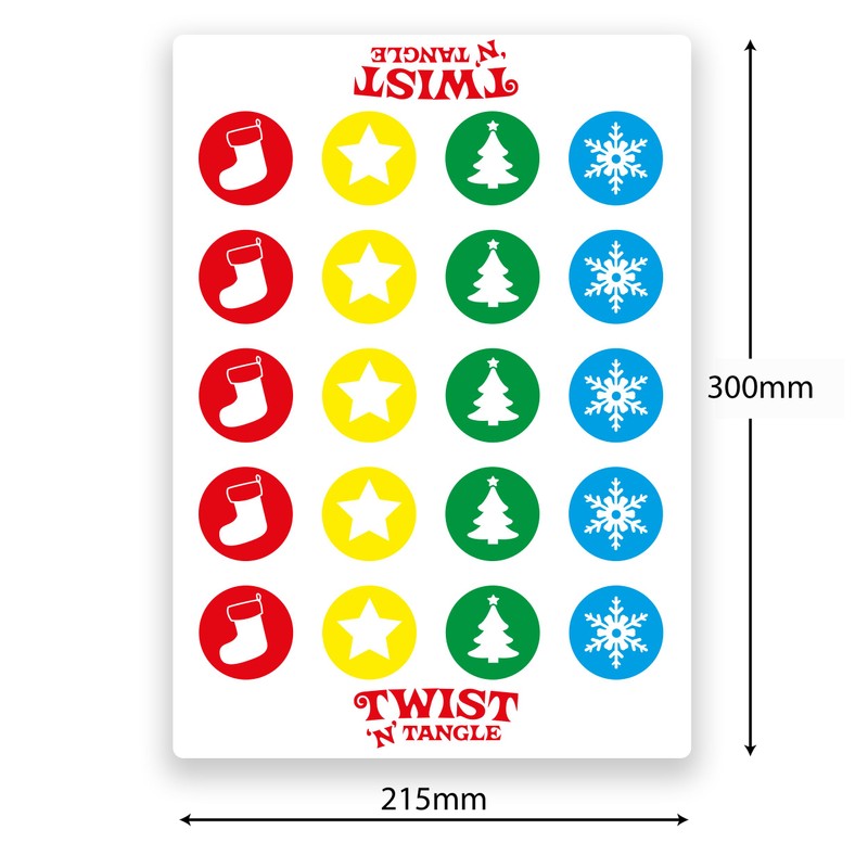 The Shelf Shack Naughty Elf Twist ‘N’ Tangle Board Game