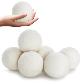 Dryer Balls, Balls for Dryer, Laundry Balls for Dryer Reusable 6P Reducing Clothing Wrinkles,Saving Drying Time and Fabric Fluffier