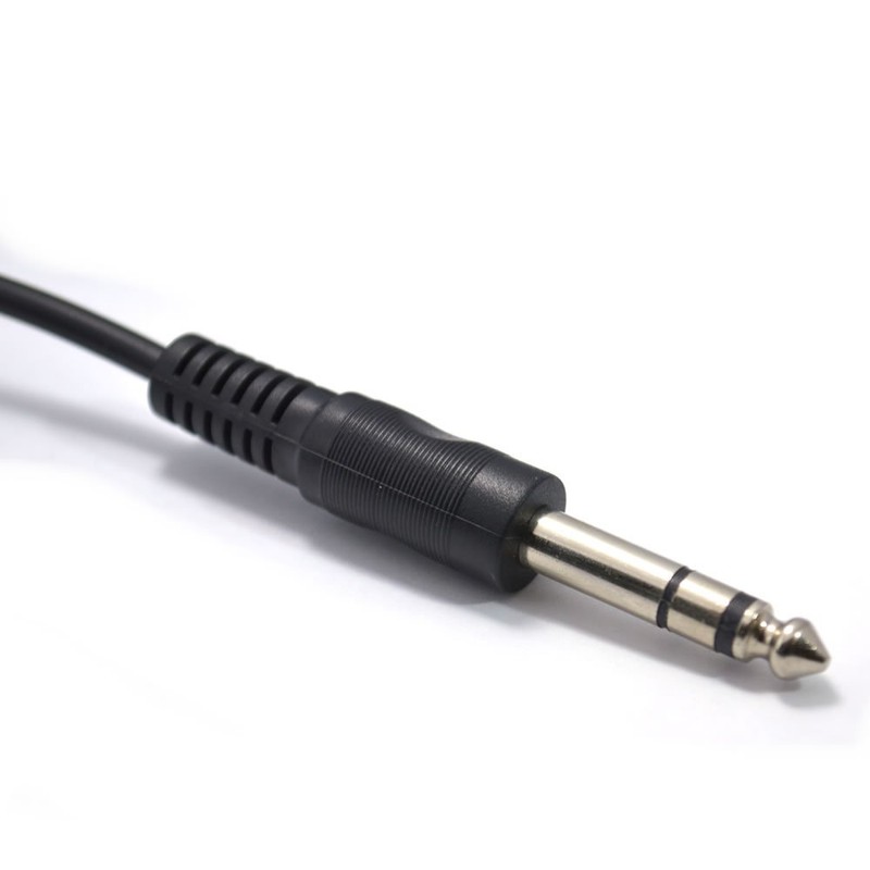 kenable 3.5mm Stereo Jack Plug to 6.35mm TRS Balanced Plug