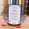 Laser Cut Invitations 40 Pack FOMTOR Navy Blue Laser Cut