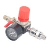 Air Compressor Regulator 0‑180 PSI Pressure Controller 1/4in with Gauge