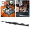 ECSiNG Tapered Ball Nose End Mill with 0.25mm Ball Nose